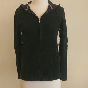 Charcoal Gray Zip Hoodie